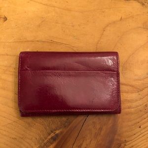 HOBO trifold Jill wallet Logan Berry
